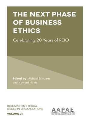 cover image of Research in Ethical Issues in Organizations, Volume 21